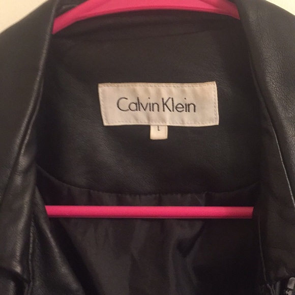 Calvin Klein women’s leather jacket - Picture 2 of 6